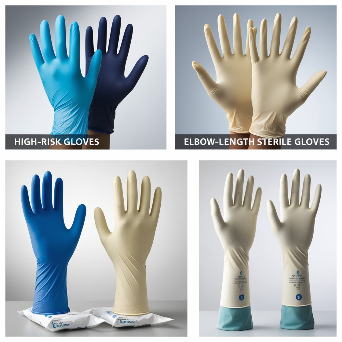 Dermagrip powder free gloves