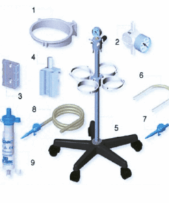 Surgical Suction Flovac – Trolley 4 Place