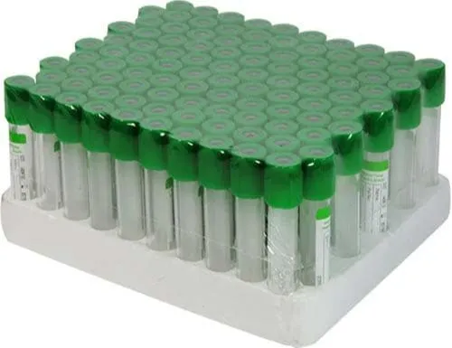Vacutainer Lithium Heparin Green Top Tubes 4ml