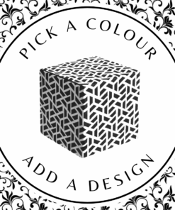 Design Cube Box (M) – White Kraft 150 x 150 x 150mm