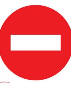 ABS Signage - No Entry - 150 x 150mm - SIGNNE