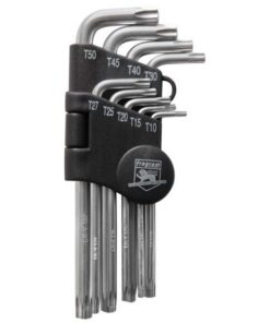 Key Torx Wrench Set - Security - Long - 9 Piece - TOOK1010