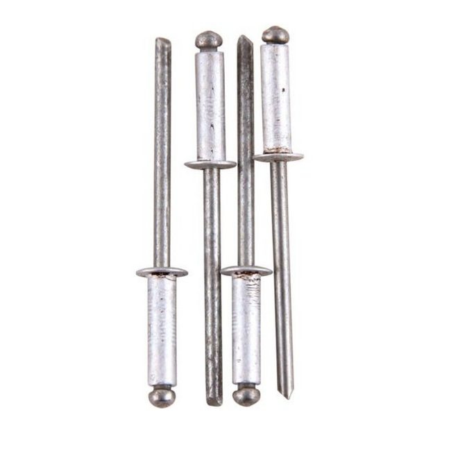 Rivets - Aluminium - 4.8 x 15mm - Pack of 100 - TOOR1666
