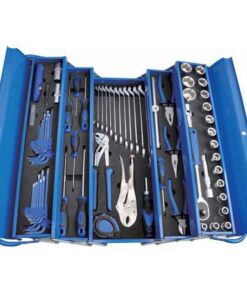 Tool Box - 5 Tray- Metal- Cantilever Box - Professional - 85 Pieces - 56 x 25 x 24 cm - TOOT2631