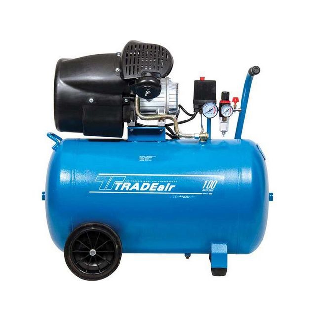 Compressor - Lubricated - V Head - 100L - 2.2kW - 3.0HP - MCFRC113