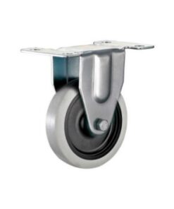 Castor Wheels - Thermoplastic Rubber - Fixed Wheel - 75mm - TOOC498