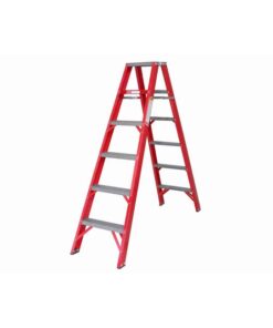 All Fibreglass Double Sided Ladder - Industrial A-Frame - 12 Steps - 3.6m - FGSD12-ALL