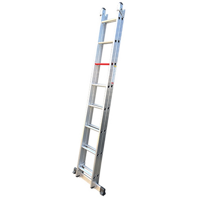 Step Extension Ladder Combination - Aluminium Medium Duty - 4.2m-7.8m - CSE780