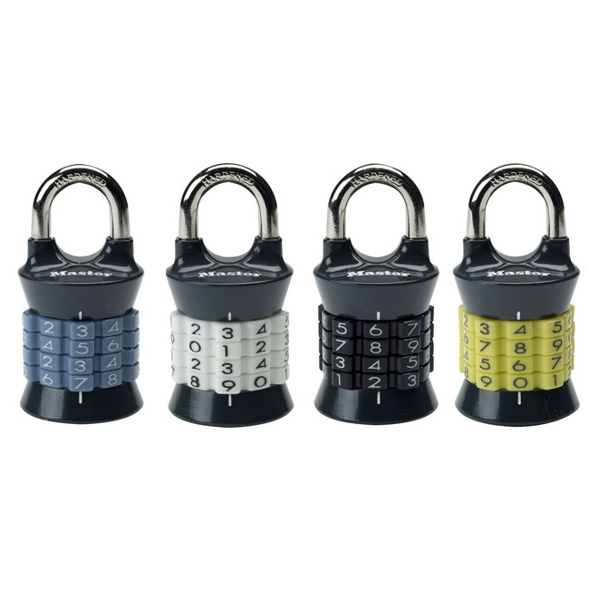 Padlock - Combination - 37mm - MA207335-blue