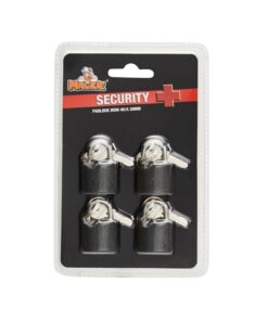 Padlock - Iron - 4k/A - 20mm - Pack of 4 - 97031013