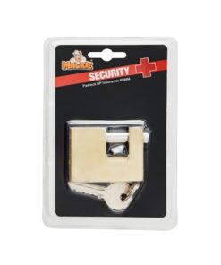 Brass Padlock - Steel - Insurance - 60mm - 97030047