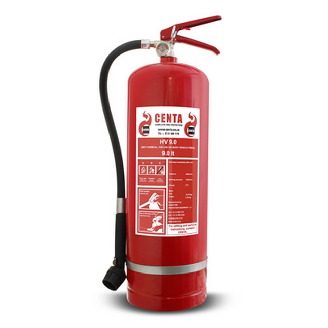 Fire Extinguisher - Full - Specialised - HV Vehicle - 9L
