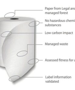 Hand Towel - Roll Towel - Autotowel - Laminated Paper - 2 Ply - 125m - Pack of 6 - PP_02