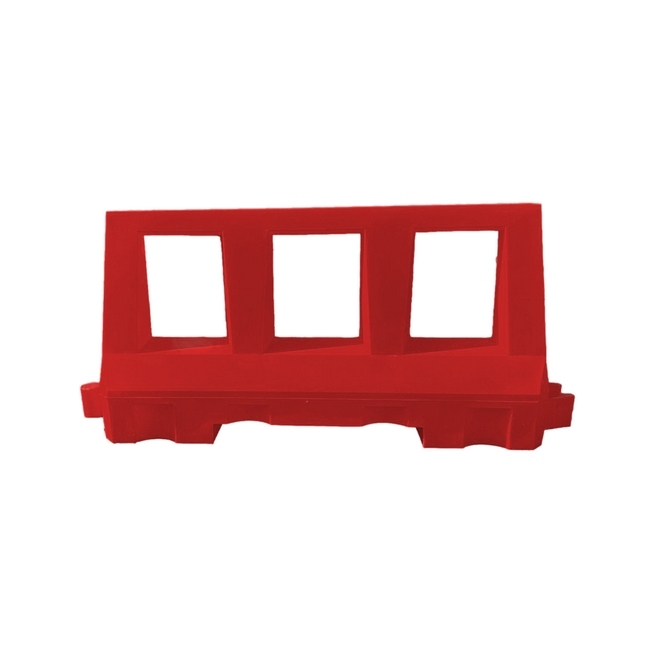 Road Barrier - Traffic - Plastic - Lite - Red - 2M - (MOQ 25) - SXS101-LITE-R