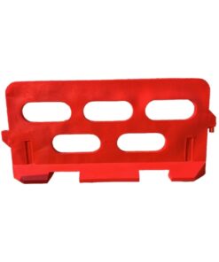Road Barrier - Traffic - Plastic - Big Foot - Red - 2M - (MOQ 50) - SXS101BFRD