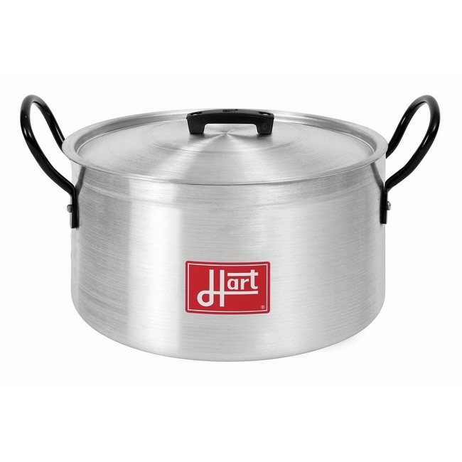 Pot with Lid - Hart - J7 S.S.H - Aluminium - 7L - Pack of 8 - 776022