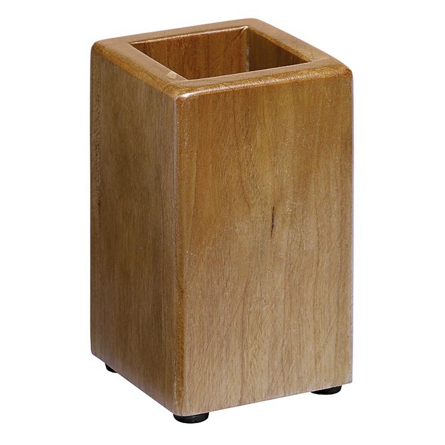 Pencil Cup - Executive Wooden Range - 6 x 6 x 10.5 cm - Cherry - 950CH