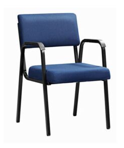 Office Chair - Economy Arm - Square Tube - 88 x 60 x 60 cm - SE016-blue