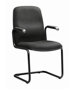 Visitor Office Arm Chair - 97 x 56 x 64 cm - SE002-black