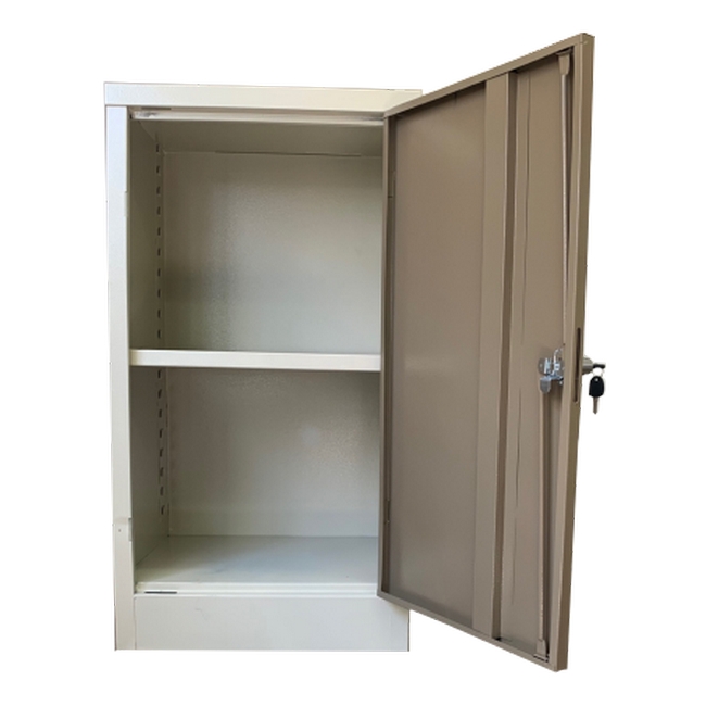 Stationery Cupboard - Space Saver - 1 Shelf - 90 x 48 x 45 cm - SC006-ivorykaroo