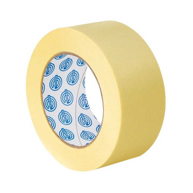 Masking Tape - Automotive Purpose - MSK 6143 - Yellow - 24mm x 40m - Box of 36 - Pack of 36 - 1000006023