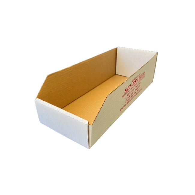 Brazier Bins - Cardboard Bin - Parts Storage Box - 38.1 x 15.2 x 11 cm - NO.5