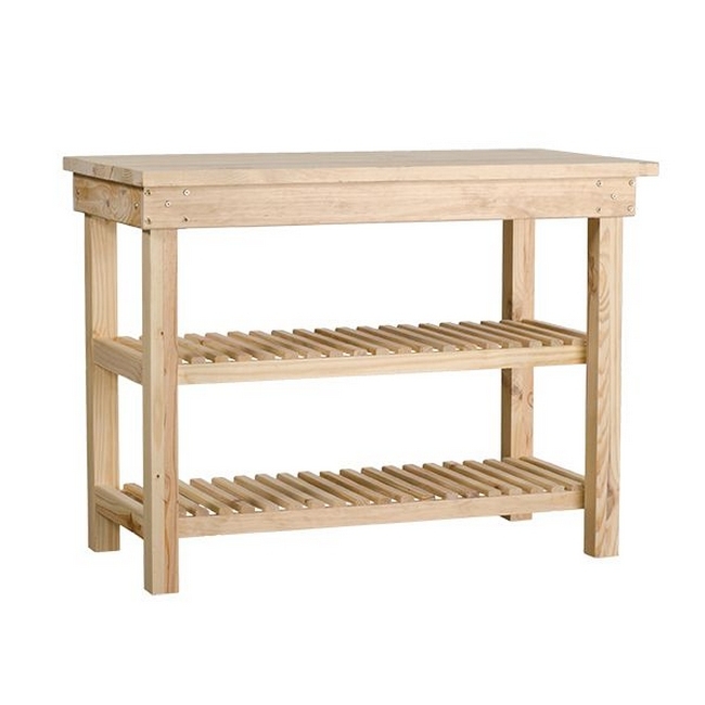 Workbench - Pine - Flat Packed - 1500 x 60 x 90cm