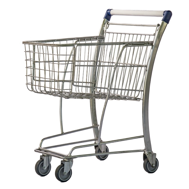 Steel Kiddies Shopping Trolley - Metal Mesh - 25L
