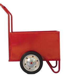 Steel Cart Trolley - Solid Metal Sheet - 200kg Carrying Capacity