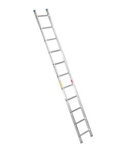 Single Aluminium Ladder - Lean-to Ladder - 11 Steps - 3.4m