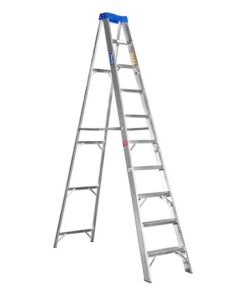 Aluminium Step Ladder - Single Sided - Medium Duty - 10-Step - 3.02 m