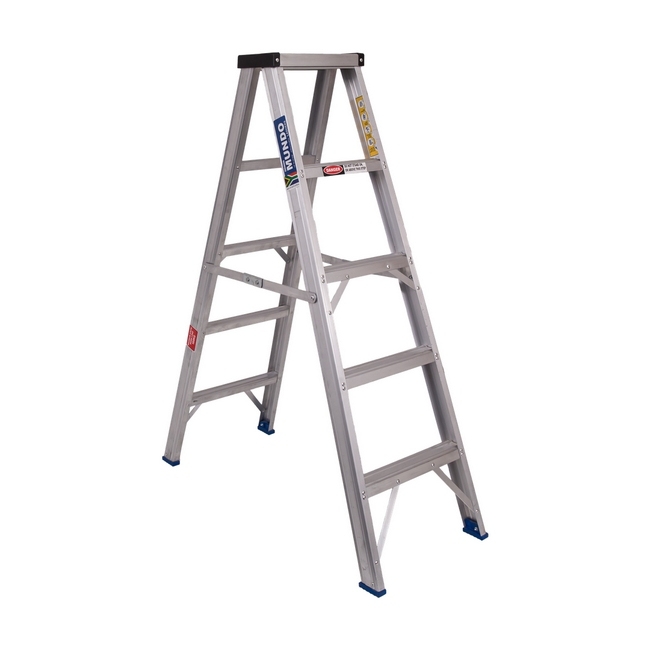 Aluminium Step Ladder - Double Sided - Domestic - 9 Step - 2.34m