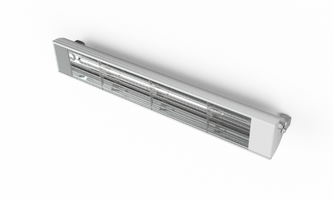 Infra Red Heater - Medium Wave - Stainless Steel and Aluminium - 800mm (L) - 2000 Watts