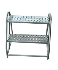 Mobile Safety Step Ladder - Mounty Rollstep - 2 Step - 0.5m High