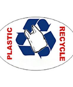 Sticker for Recycle Bin - 26 x 16 cm