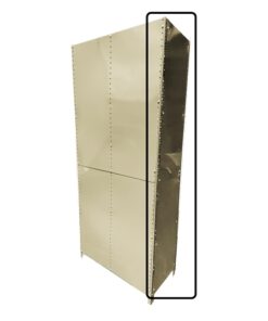 Bolted Shelving Steel Side Panel - Uni-Angle - Painted - 129.5 x 38.1 cm