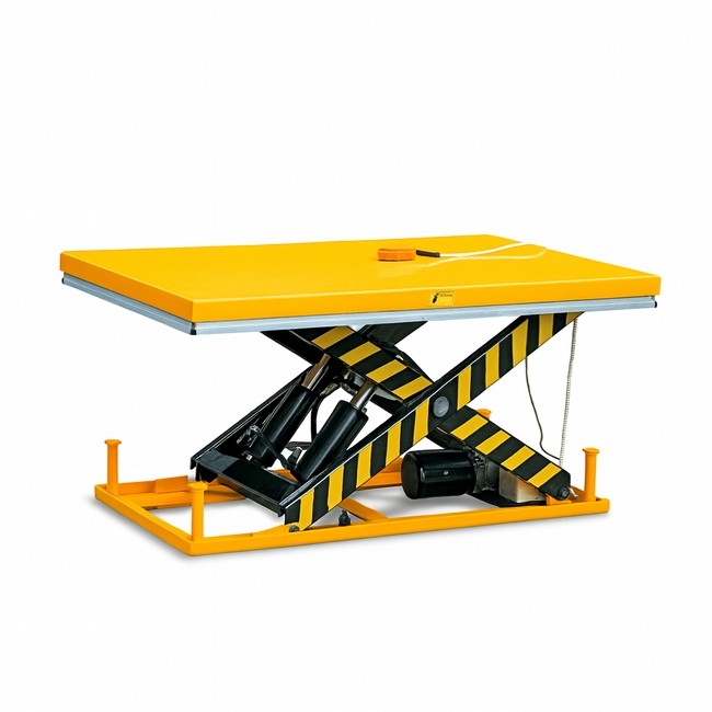 Electric Scissor Lift Table - 1000kg Capacity - 1.0m Lift