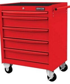 Senator Steel Tool Roller Cabinet - 5 Drawers - 300kg Capacity - 72.4 x 67.8 x 45.9 cm