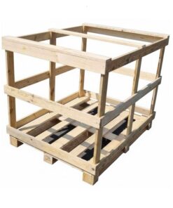 Skeleton Wooden Crate - 4 Way Entry - 50 x 50 x 50cm