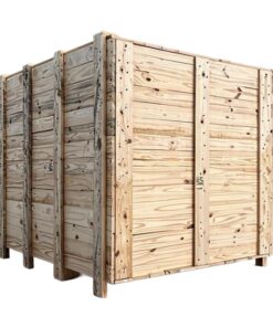 Solid Wooden Box Crate - 2 Way Entry - 120 x 80 x 90cm