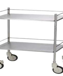 Dressing Trolley LARGE (2 stainless steel shelves) SC-C14
