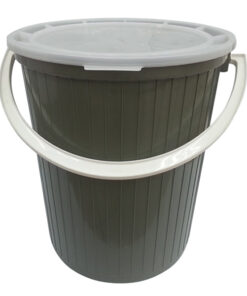 Plastic Bucket with Lid 25L