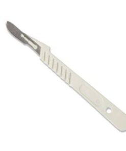 Surgical Blade Stainless Steel with Plastic Handle No 23 Blade – Pack of 10