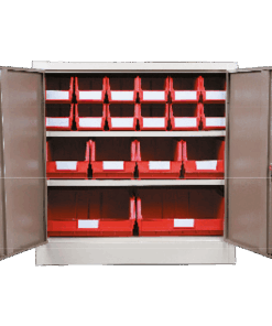 Ivory – Linbin ® Storage Bin Half Size Cabinet Kit