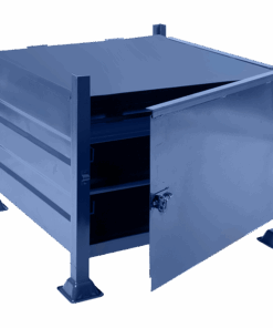 Lockable Solid Side Bin