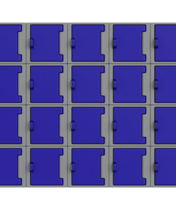 Mini Plastic Locker – Wall Mounting Materials Only