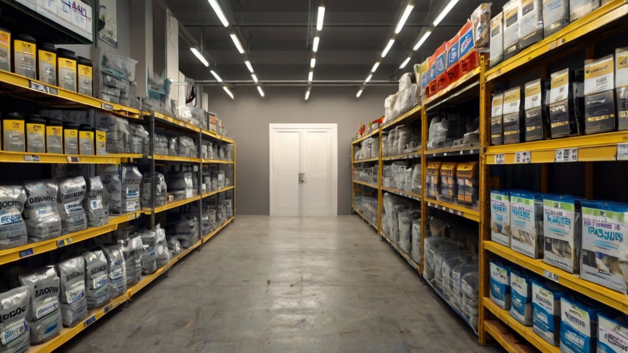 Forklift warning signs set