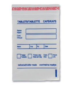 Printed Tablet Bags (100/Pack)