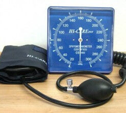 BP Meter Aneroid with Square Dial