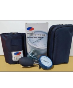 Aneroid Palm Blood Pressure Monitor with ABS Gauge – Blue